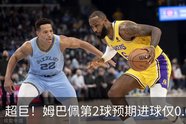 超巨！姆巴佩第2球预期进球仅0.03 半场丢人半场吓死人